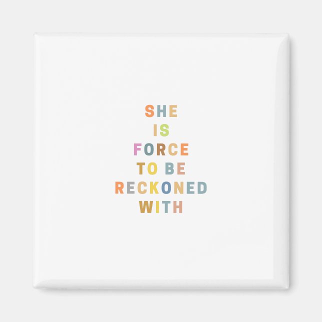 SIE IST VERPFLICHTET, SICH MIT IHNEN ZU VERMEIDEN MAGNET (Vorne)