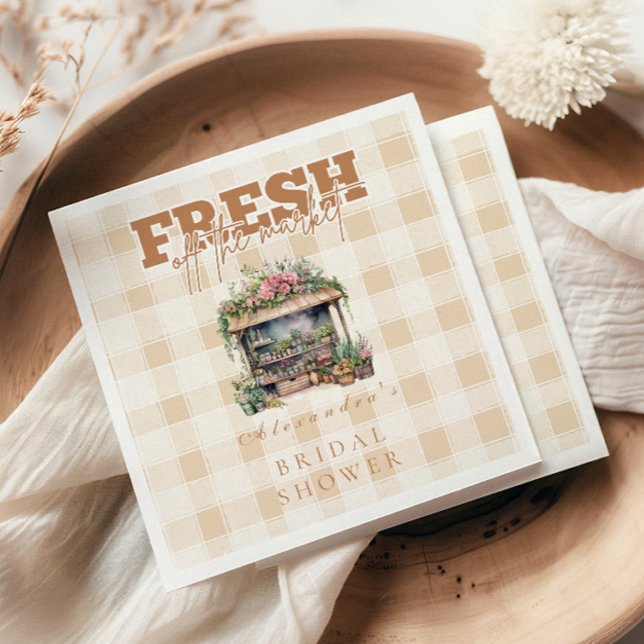 Sie ist vom Brautparty des Marktes abgeschnitten Serviette (Von Creator hochgeladen)