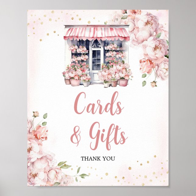 Sie ist vom Markt Brautparty Karten und Geschenke Poster (Vorne)