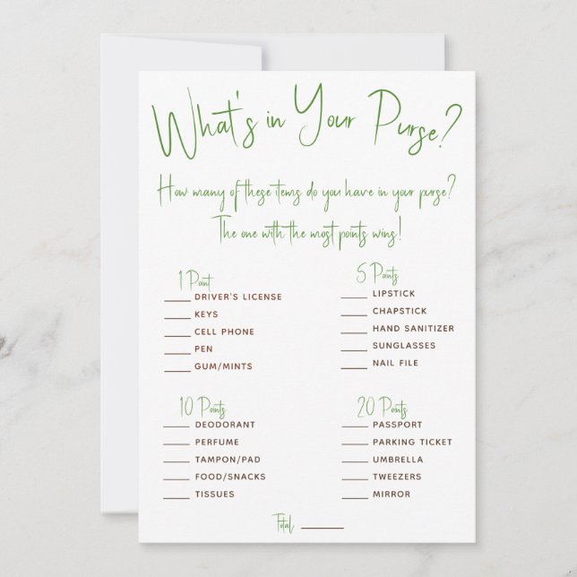 Sie ist vom Markt-Brautparty-Spiel Einladung (Vorderseite)