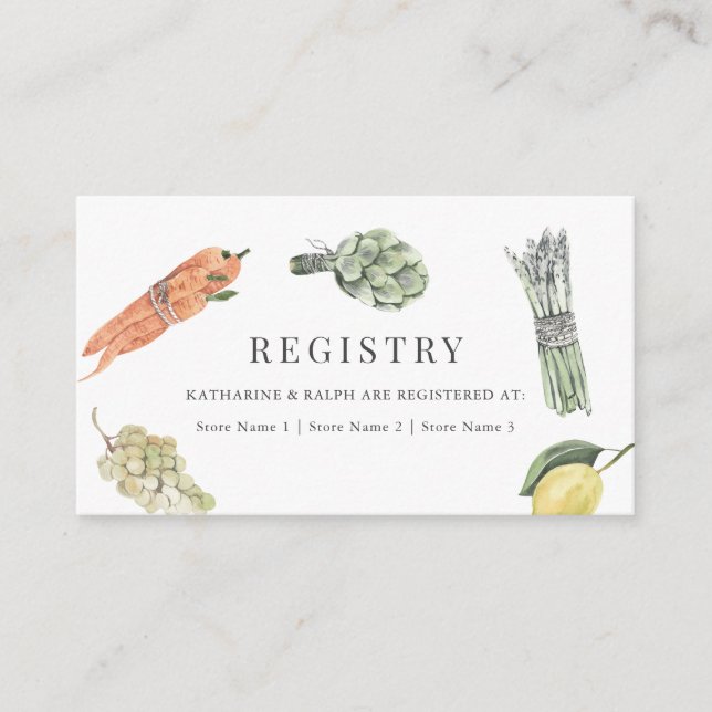 Sie ist vom Markt für Hochzeitsgeschenke ausgeschl Begleitkarte (Vorderseite)