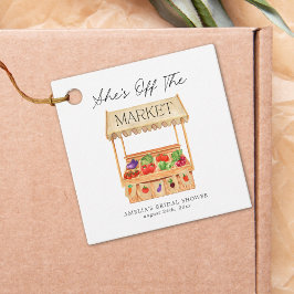 Sie ist vom Markt weg Geschenkanhänger