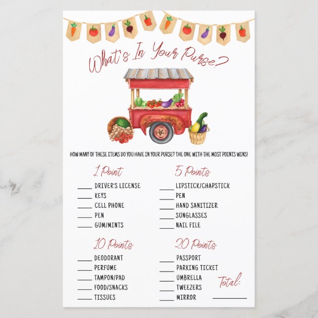 Sie ist vom Markt weg! Was ist in deiner Geldbörse (Vorderseite)