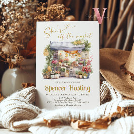 Sie ist von der Brautdusche-Einladung weg Einladung