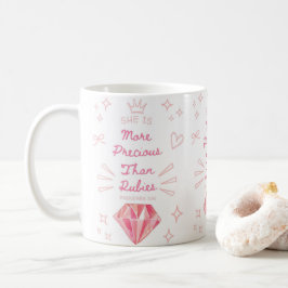 Sie ist Wertvoller als Rubies Christlicher Glaube Kaffeetasse