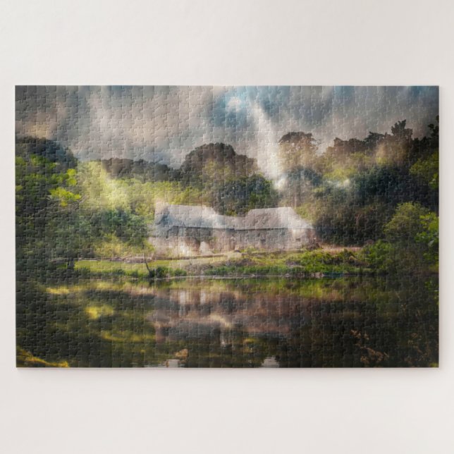 Sie kam aus dem Raum. Puzzle (Horizontal)