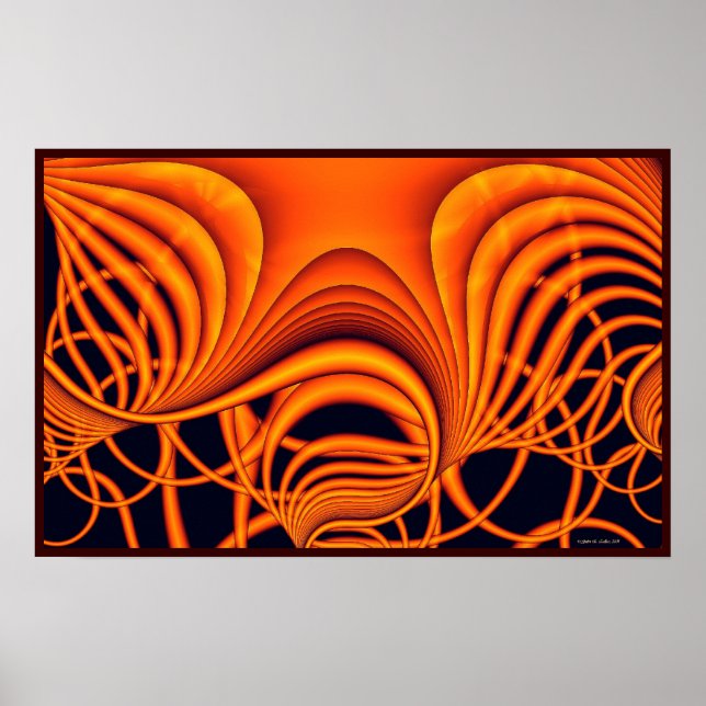 Sie kam mit dieser Haarwebe Zuhause.. Poster (Vorne)