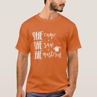 Sie kam sie sah sie meisterte Freunde T-Shirt