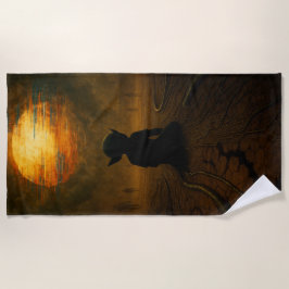 Sie kamen, als die Sonne schmolz Strandtuch