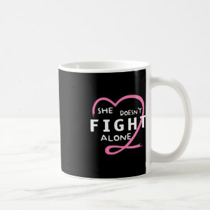 Sie kämpft nicht allein gegen Brustkrebs Kaffeetasse
