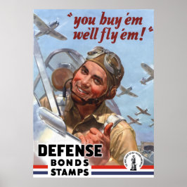 Sie kaufen sie wir werden sie fliegen — WW2 Poster