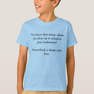 Sie kennen diesen Traum, in dem Sie sich zur T-Shirt