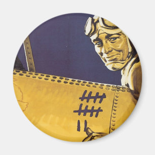 Sie klopfen aus magnet