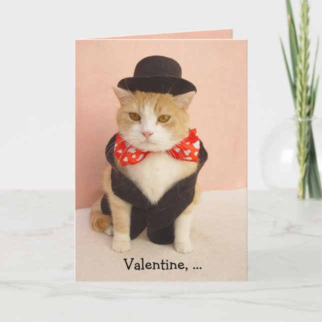 Sie klopfen meine Socken weg Feiertagskarte (Vorderseite)