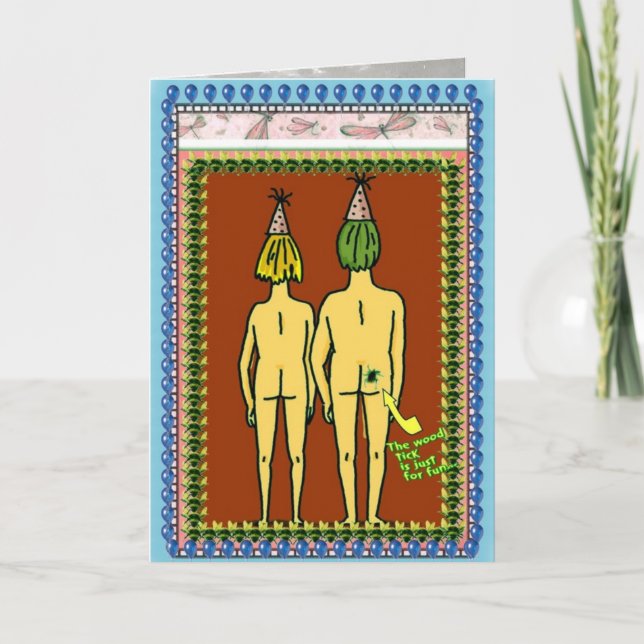 Sie knacken mich oben! karte (Vorderseite)