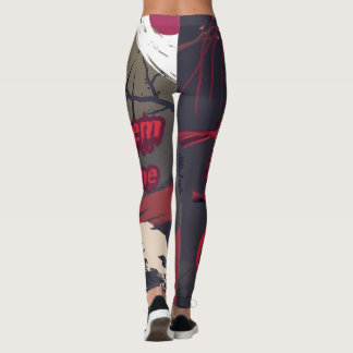 ⛈️ 🥷 sie kommen Gelassen, Anime Manga Power 🥷 ⛈️ Leggings