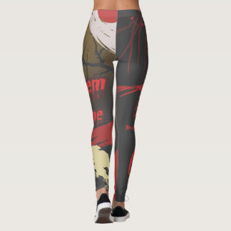 ⛈️ 🥷 sie kommen Gelassen, verblasst ausgewaschen  Leggings