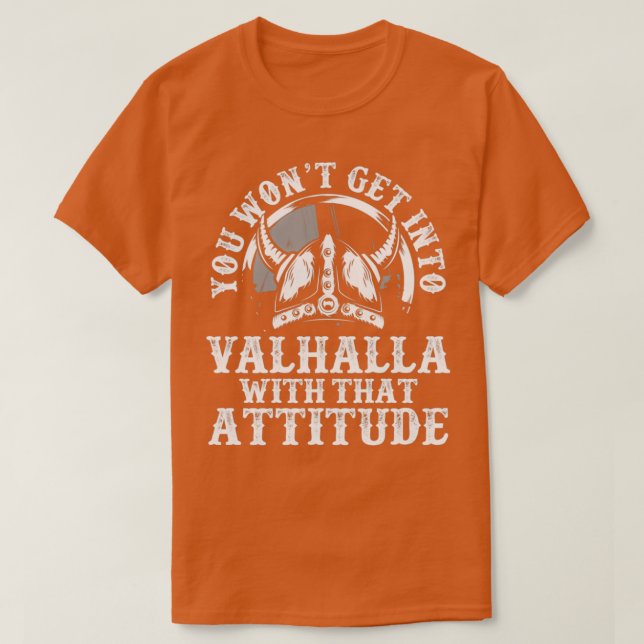 Sie kommen in Valhalla 2 T-Shirt (Design vorne)