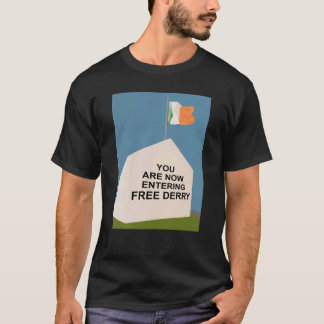 Sie kommen jetzt in die kostenlose Derry-Flagge T-Shirt