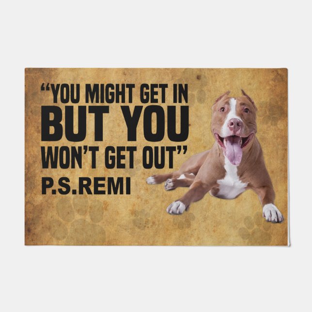 Sie kommen vielleicht rein, aber Sie werden nicht  Fußmatte (Vorderseite)