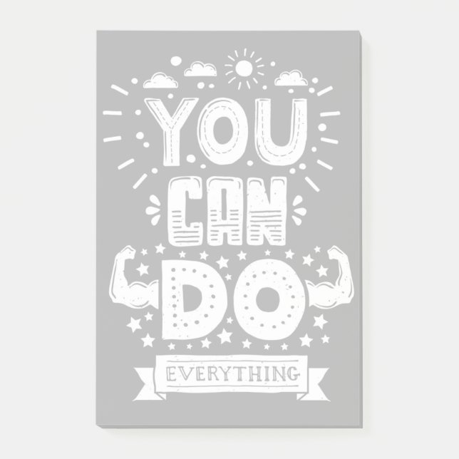 Sie können alles tun post-it klebezettel (Vorderseite)