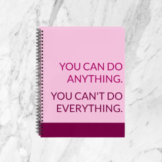 Sie können alles tun, was Ihr Notebook Notizbuch