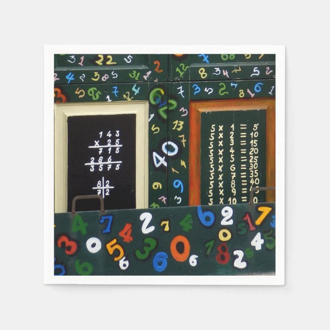 Sie können auf mich zählen Papier Napkins Serviette (Vorderseite)