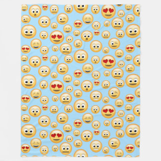 Sie können besonders anfertigen, Emoji Party Fleecedecke