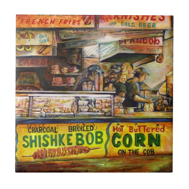 Sie können damit nicht mithalten fliese (Vorderseite)