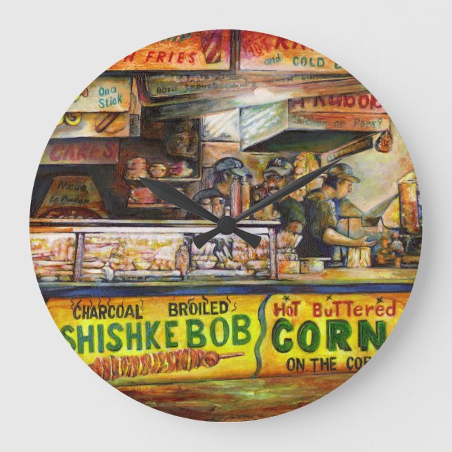 Sie können damit nicht mithalten große wanduhr (Vorderseite)