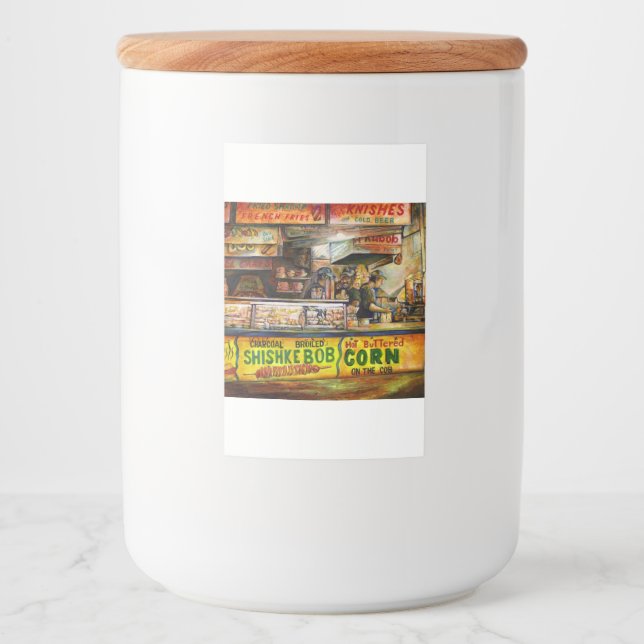 Sie können damit nicht mithalten lebensmitteletikett (Vorderseite)