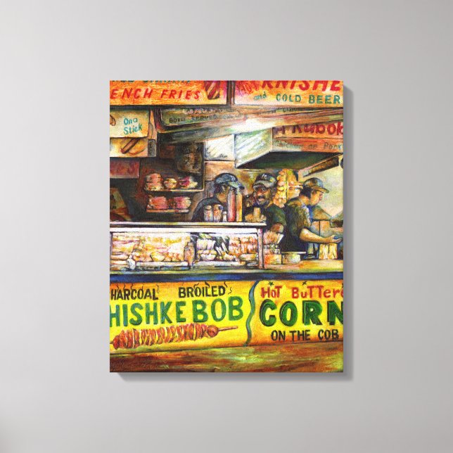 Sie können damit nicht mithalten leinwanddruck (Vorderseite)