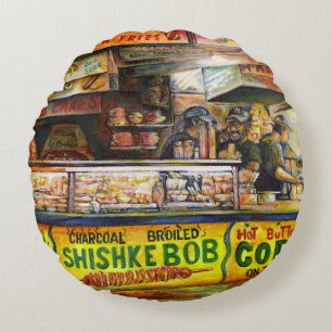 Sie können damit nicht mithalten rundes kissen