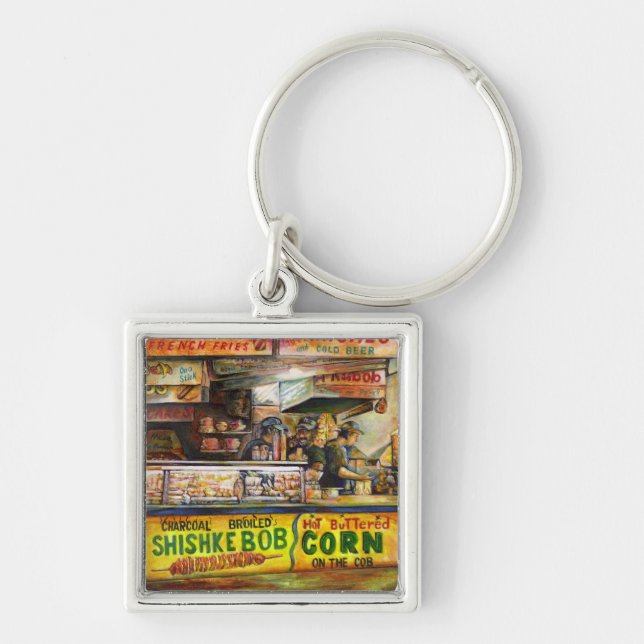 Sie können damit nicht mithalten schlüsselanhänger (Vorne)