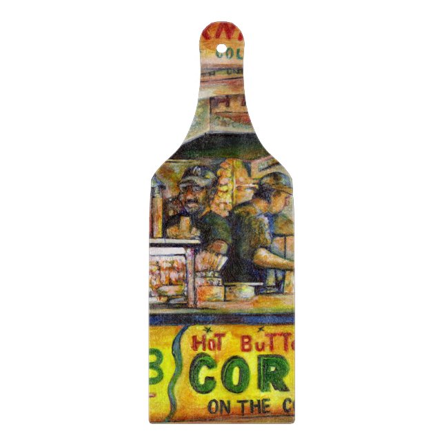 Sie können damit nicht mithalten schneidebrett (Vorderseite)