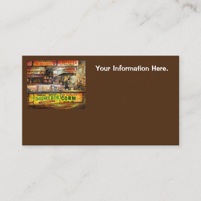 Sie können damit nicht mithalten visitenkarte (Vorderseite)