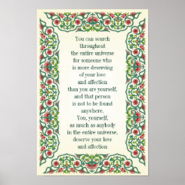 Sie können das gesamte Universum durchsuchen Poster