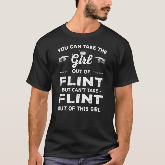 Sie können das Mädchen aus dem Flint-Michigan-Mädc T-Shirt (Vorderseite)