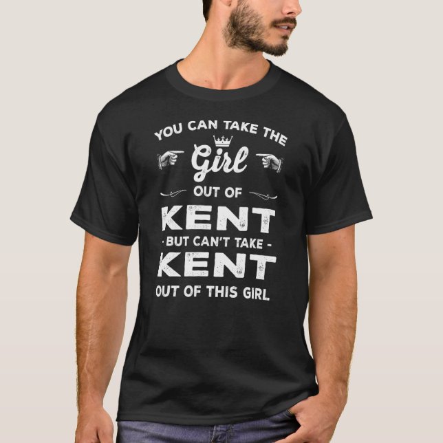 Sie können das Mädchen aus dem Kent-Washington-Mäd T-Shirt (Vorderseite)