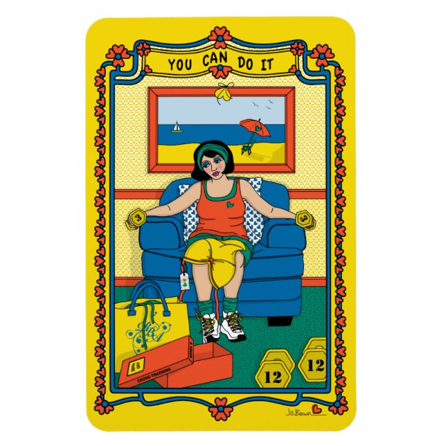 Sie können den Kühlschrank It_B_4x6 verwenden Magnet (Vertikal)