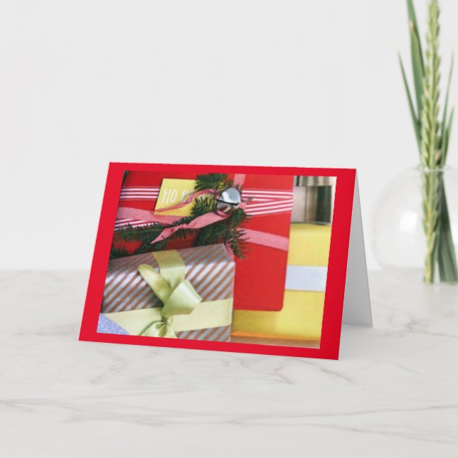 *SIE* KÖNNEN DIESE URLAUBSSAISON BEDENKEN UND HERZ KARTE (Vorderseite)