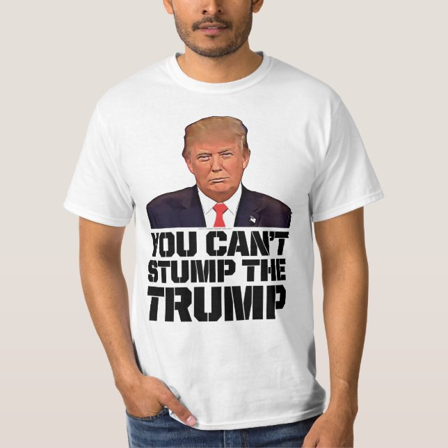 Sie können Donald Trump nicht für Präsident stumme T-Shirt (Vorderseite)