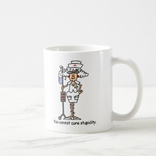 Sie können Dummheit nicht kurieren! Tasse
