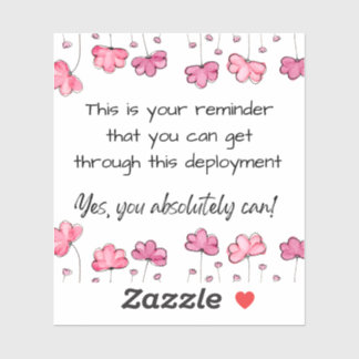 Sie können durch diese Stationierung kommen Aufkleber