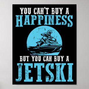 Sie können ein Glück Wasser Sport Jetski Jet kaufe Poster