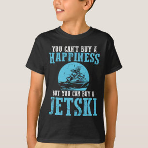 Sie können ein Glück Wasser Sport Jetski Jet nicht T-Shirt