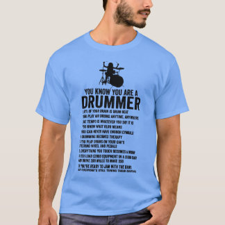 Sie können einen Drummer, wenn Funny Drum Lover Ge T-Shirt