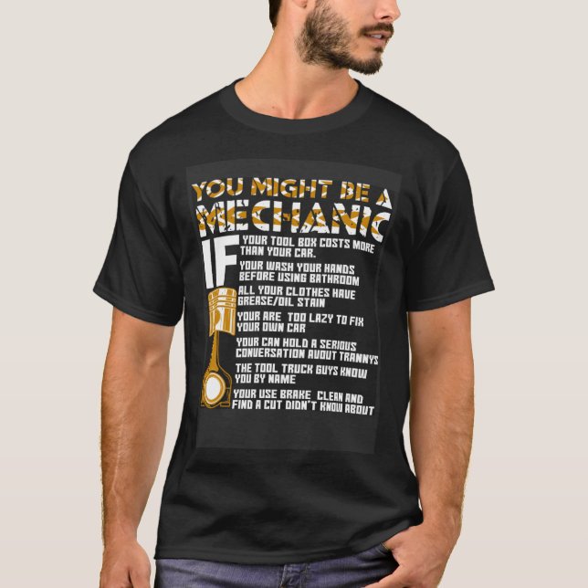 Sie können einen Mechanismus sein, wenn T-Shirt (Vorderseite)