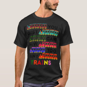 Sie können einfach nicht zu viele Lokomotive-Liebe T-Shirt