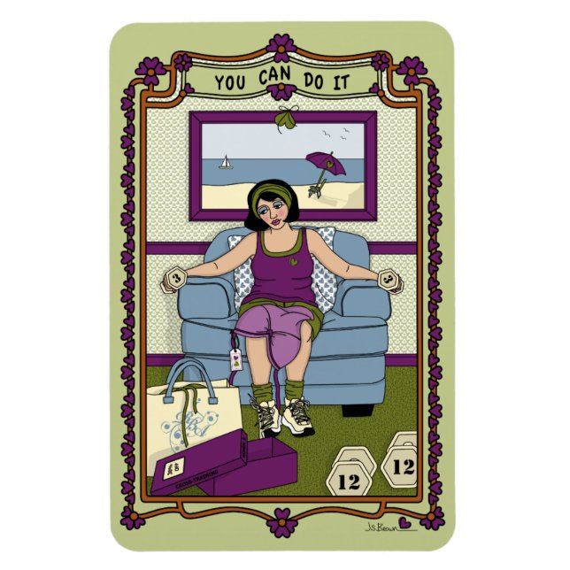 Sie können es_A_4x6-Kühlschrank machen Magnet (Vertikal)